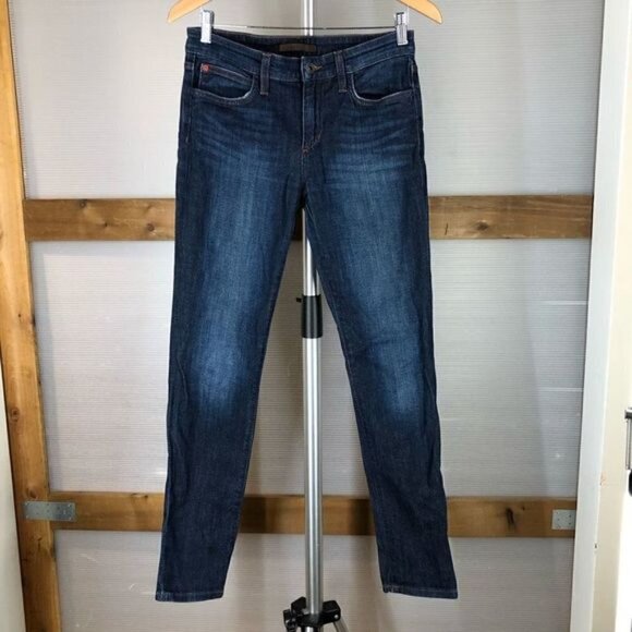 Joe's JEANS Akari Straight Ankle Blue Jeans Sz 27 - Picture 1 of 8